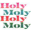 Holy Moly Lettering