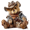 Cowboy Teddy Bear Western Flair