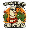 Llama Christmas Sass