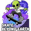 Alien Skater Beyond Earth