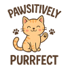 Conception Pathsitively Purrfect Cat