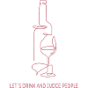 Drinks & Judging – One Line Art