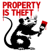 Red Graffiti Quote Print