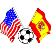 Football Spain vs USA