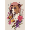 Floral Hound in Bloom