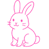 Lapin néon