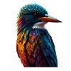 Bunter Eisvogel Farbenspiel