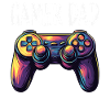 Gamer Dad Controller Neon