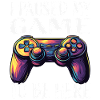 Game Pause Neon Controller