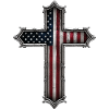 USA Cross Flag