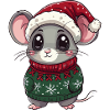 Mouse Christmas Xmas