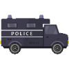Police van