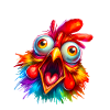 F-Caw-F Funny Chicken Humor