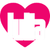 J’aime Julia Coeur rose J’aime Julia