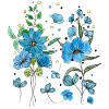 Blue Flower, Flower Lover