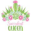 Plant Succulent Queen Cactus Women