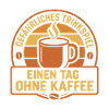 Gefährliches Trinkspiel Kaffee Humor