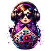 Russian Matryoshka Music Russia Russian