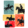 Equestrian Pop Silhouettes Collection