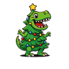 Tree Rex – Funny Dino Christmas