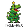 Tree-Rex – Cute Cartoon Dino