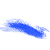 Bande d’encre bleue aquarelle