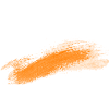 Traînée orange sur fond noir