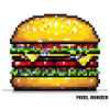 Pixel Hamburger