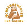 Ich hasse Morgenmenschen Kaffee Faultier