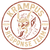 Krampus-Einsatzteam Lustiger Kryptid Krampus