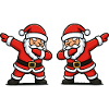 Santa Dab Dancing Comic