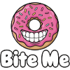 Bite Me Donut Grin
