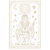 Mystic Tarot Card The Magician Design