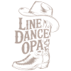 Line Dance Opas Western Boot