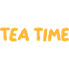Retro Orange Tea Time
