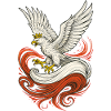 Drapeau épique de l’aigle polonais, cadeau