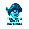 Fun-Gi Pew Pew Kawaii Mushroom