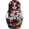 Matryoshka in Russian Matryoshka Doll Russian