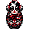 Russian Matryoshka Music Russia Russian