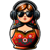 Russian Matryoshka Music Russia Russian