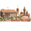 Nuremberg Castle Hand Drawing