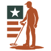 Metal Detecting Treasure Hunt Star Design