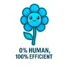 Flower Robot 0% Human