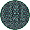 Trance Goa Rave Kaleidoscope Geometry Mandala