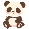 Cute Panda – Playful Graffiti Cartoon