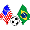 Football Brazil vs USA