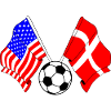 Football Denmark vs USA