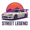 Straßenlegende Sunset Drift