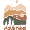 life is better in the mountains