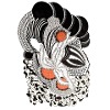Ornamental Black & White Pattern
